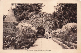 FRANCE - Éguzon - Château D'Éguzon - L'entrée - Carte Postale Ancienne - Otros & Sin Clasificación
