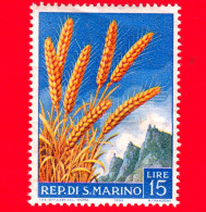 Nuovo - MNH - SAN MARINO - 1958 - Prodotti Agricoli - Frumento - 15 - Neufs