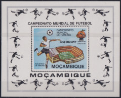 F-EX49491 MOZAMBIQUE MNH 1982 WORD CHAMPIONSHIP SOCCER FOOTBALL SET SHEET.  - 1982 – Espagne