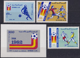 F-EX47561 SYRIA SIRIA MNH 1982 SOCCER WORLD CHAMPIONSHIP CUP.  - 1982 – Spain