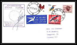 5853/ Espace (space) Lettre (cover) 11/4/1970 Signé (signed Autograph) Johanesburg Kenmarre Afrique Du Sud (RSA) - Afrique