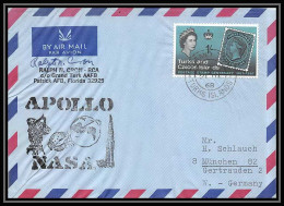 5447/ Espace (space) Lettre (cover) 21/11/1969 Signé (signed Autograph) Apollo 12 Turks And Caicos - Amérique Du Sud