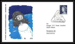 5159/ Espace (space) Lettre (cover) 30/11/1968 Europa 1 Launched Woomera Numéroté Australie (australia) - Oceania