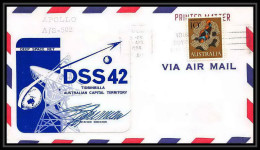 5155/ Espace (space) Lettre (cover) 5/4/1968 Signé (signed Autograph) Apollo Dss 42 Australie (australia) - Oceania