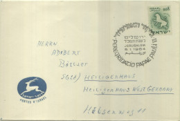 Postzegels > Azië > Israël > 1948-59 > Brieven En Documenten BRIEF 166T (16739) - Storia Postale