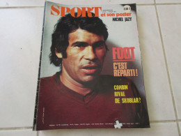 SPORT Et Son POSTER 27 11.08.1971 FOOT COMBIN MOTO Giacomo AGOSTINI ATHLE BESSON - Sport