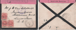 Transvaal, Z. Afr. Republiek, Letter Censored On Her Majesty's Service - Transvaal (1870-1909)