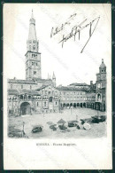 Modena Città Mercato PIEGHE Cartolina KV6464 - Modena