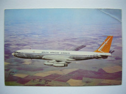 Avion / Airplane / SAA - SOUTH AFRICAN AIRWAYS / Boeing 707 - 1946-....: Era Moderna