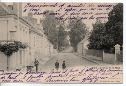 Carte Postale Ancienne Bléré - Avenue De La Gare - Bléré