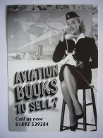 Avion / Airplane / BOAC - BRITISH OVERSEAS AIRWAYS CORPORATION / Air Hostess / Size : 15X21cm - 1946-....: Era Moderna