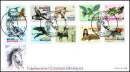 4201/10 - FDC - Fabelwezens P1730 - 2011-2014