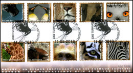 4340/49 - FDC - Natuur : ZOO Antwerpen P1764 - 2011-2014