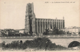 FRANCE - Albi - Vue Sur La Cathédrale Saint Cécile - Côté Sud - Vue D'ensemble - De L'extérieur - Carte Postale Ancienne - Albi