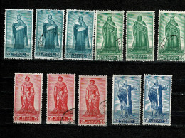 1947 751/754 °+* (11 Timbres) : SENAAT II - Usati