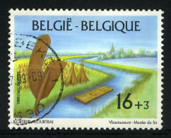 België 2582 - Vlasmuseum - Gestempeld - Oblitéré - Used - Used Stamps