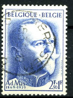 België 1037 - Adolphe Max - Gestempeld - Oblitéré - Used - Oblitérés