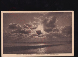 Blankenberghe - Coucher De Soleil - Postkaart - Blankenberge