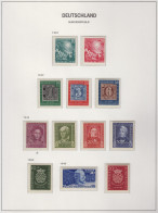 - ALLEMAGNE FEDERALE, 1949/1986, XX, (3 + 9/24 + 52 + 71A/B *), En Album Davo - Cote : 5000 € - Sammlungen