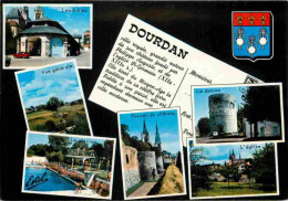 91 - Dourdan - Multivues - Blasons - CPM - Voir Scans Recto-Verso - Dourdan