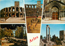 13 - Arles - Multivues - CPM - Flamme Postale - Voir Scans Recto-Verso - Arles