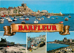 50 - Barfleur - Multivues - CPM - Voir Scans Recto-Verso - Barfleur