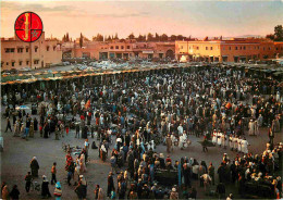 Maroc - Marrakech - Place Djemaa El Fna - CPM - Carte Neuve - Voir Scans Recto-Verso - Marrakech