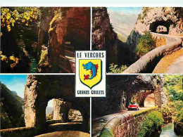 26 - Drome - Vercors - Les Grands Goulets - Multivues - Automobiles - Blasons - CPM - Voir Scans Recto-Verso - Les Grands Goulets