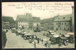 AK Freiberg, Partie Am Obermarkt  - Freiberg (Sachsen)