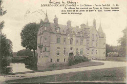 77 - Lorrez Le Bocage - Le Château - Partie Sud Est - CPA - Oblitération Ronde De 1931 - Voir Scans Recto-Verso - Lorrez Le Bocage Preaux