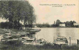 89 - Villeneuve Sur Yonne - La Pointe De L'Ile En Aval Du Pont - Carte Neuve - CPA - Voir Scans Recto-Verso - Villeneuve-sur-Yonne