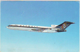 CP AVION EN VOL LUFTHANSA B 727 BOEING - Aviation - Nuages - OLYMPIC AIRWAYS - 1946-....: Ere Moderne