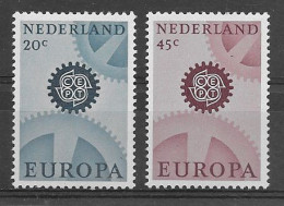 Nederland 1967.  Europa Mi 878x-79x  (**) - 1967