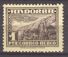 Andorra - 1951 Paisaje - Aereo Ed 59 (*) - Nuovi