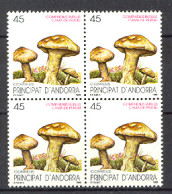 Andorra - 1990, Setas Ed 220 Bloque - Funghi