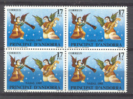 Andorra - 1985, Navidad E=189 S=171 Bloque (**) - Unused Stamps