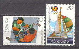 Spain 1988 - Deportes Ed 2957-58 (**) - Unused Stamps