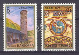 Andorra - 1979, Navidad E=128-29 S=114-15 (**) - Christmas