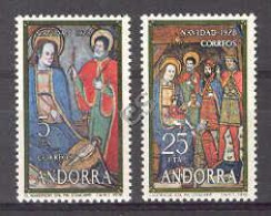 Andorra - 1978, Navidad E=120-21 S=106-07 (**) - Christmas