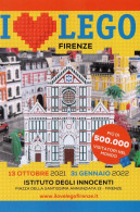 CARTE PUBLICITAIRE - R - ITALIE - FLORENCE - FIRENZE - EXPO I LOVE LEGO - ISTITUTO DEGLI INNOCENTI - Andere & Zonder Classificatie