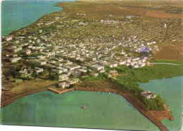 CPSM Grand Format  DJIBOUTI Vue Aérienne  Colorisée  RV - Djibouti