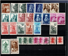 1948 773/776 777/780 781/784 804 785/786 787/790 * & ° (31 Timbres) - Used Stamps