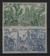 Cote Des Somalis  - PA N°18+19 - Cote 13€ - ** Neufs Sans Charniere - Nuevos