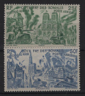 Cote Des Somalis  - PA N°18+19 - Cote 13€ - ** Neufs Sans Charniere - Unused Stamps