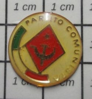 713B Pin's Pins / Beau Et Rare : ASSOCIATIONS / PCI PARTITO COMUNISTA PARTI COMMUNISTE ITALIEN - Asociaciones