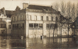 Meaux * Carte Photo * Magasin Meubles DUFAYEL Literie Machines à Coudre , Inondations Crue * Commerce - Meaux