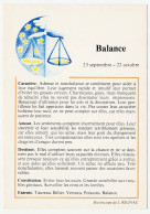 CPSM / CPM 10.5 X 15 Astrologie Signes Du Zodiaque Horoscope De J. Rignac BALANCE - Astrologie