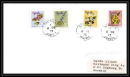 6602/ Espace (space Raumfahrt) Lettre (cover Briefe) 6/12/1972 Apollo 17 Uganda (Ouganda) - Afrique