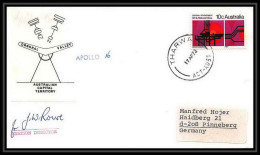 6457/ Espace Space Lettre Cover 17/4/1972 Signé Signed Autograph Apollo 16 Orroral Valley Tharwa Australie (australia)  - Oceanië