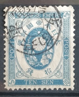 Timbre Japon 1876 Oblitérés N° 54  - Stamps - Used Stamps